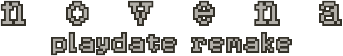 novena: playdate remake
